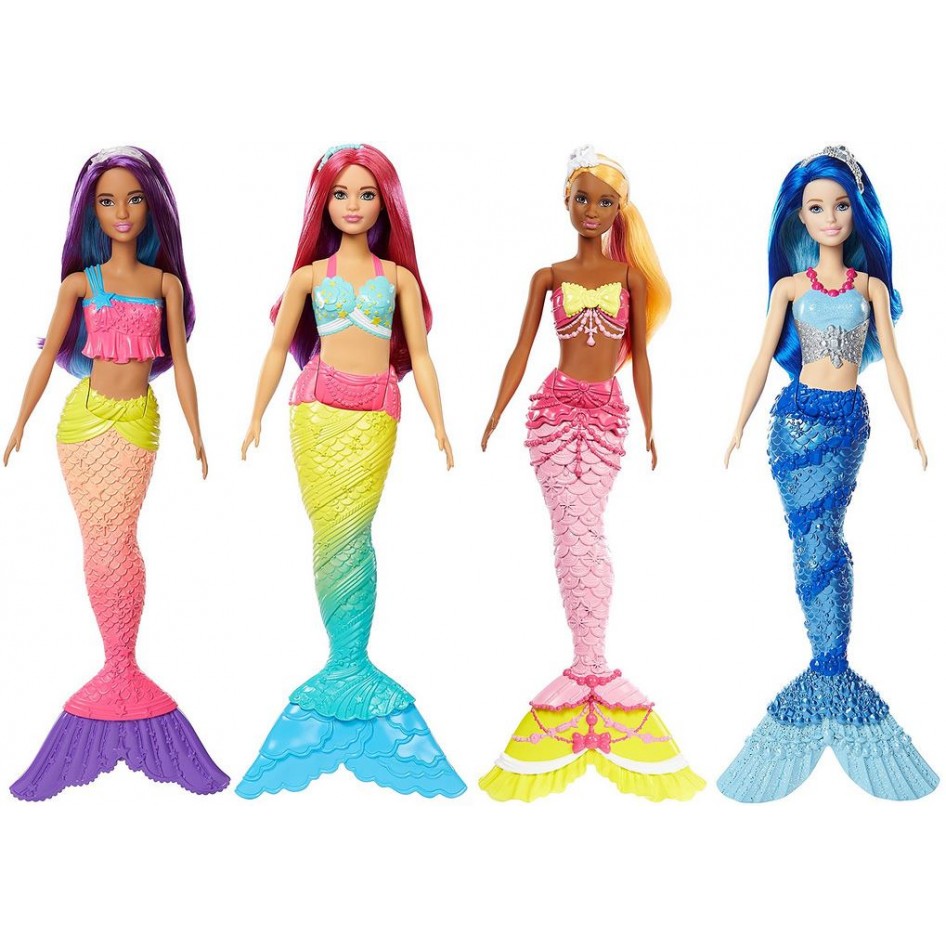 barbie sirena arcobaleno toys