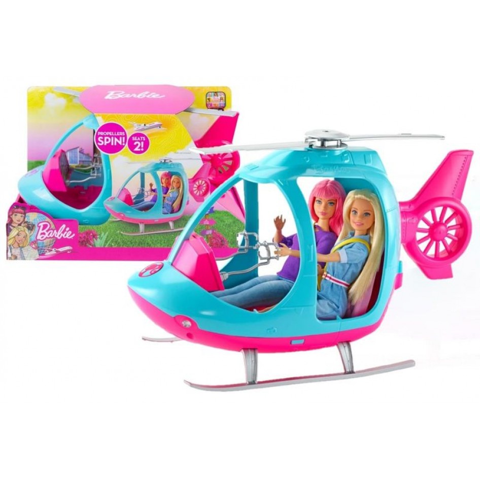 barbie con elicottero