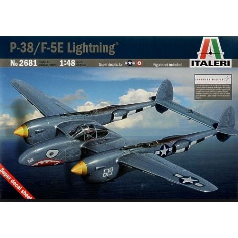 AEREI P-38/F-5E LIGHTNING KIT 1/48