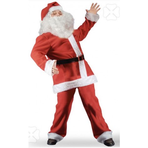 COSTUME BABBO NATALE IN PILE TG XL