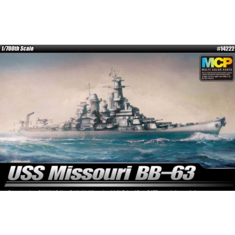 NAVE USS MISSOURI SNAPKIT 1/700