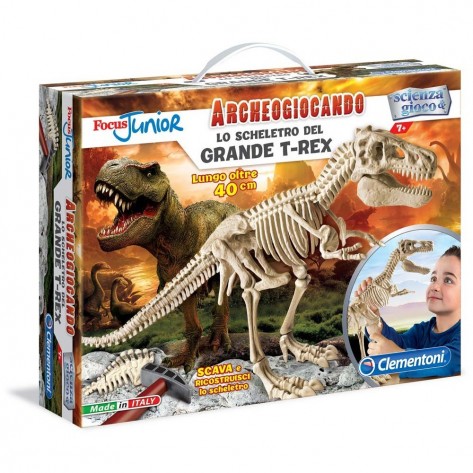 Archeogiocando scheletro t-rex