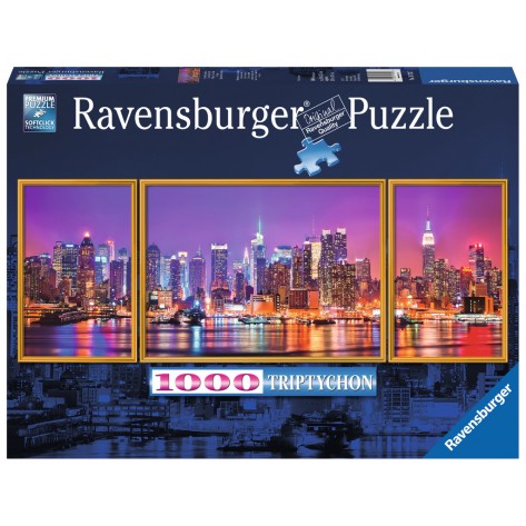 puzzle trittico notturno New York