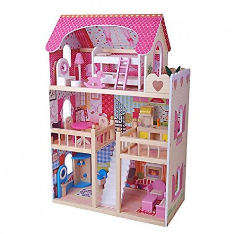 Casa bambole rosa