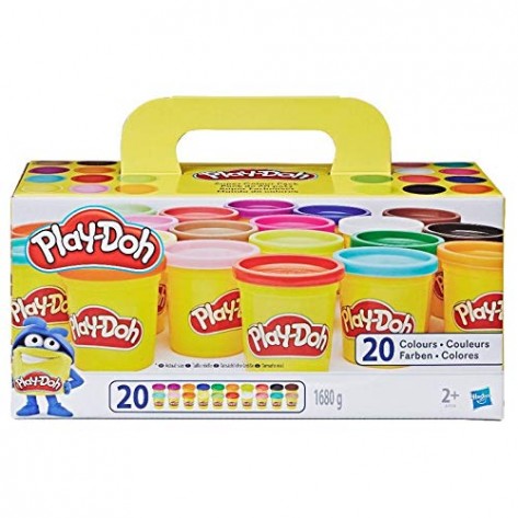 PLAY-DOH SUPER COLOR PACK 20 VASETTI