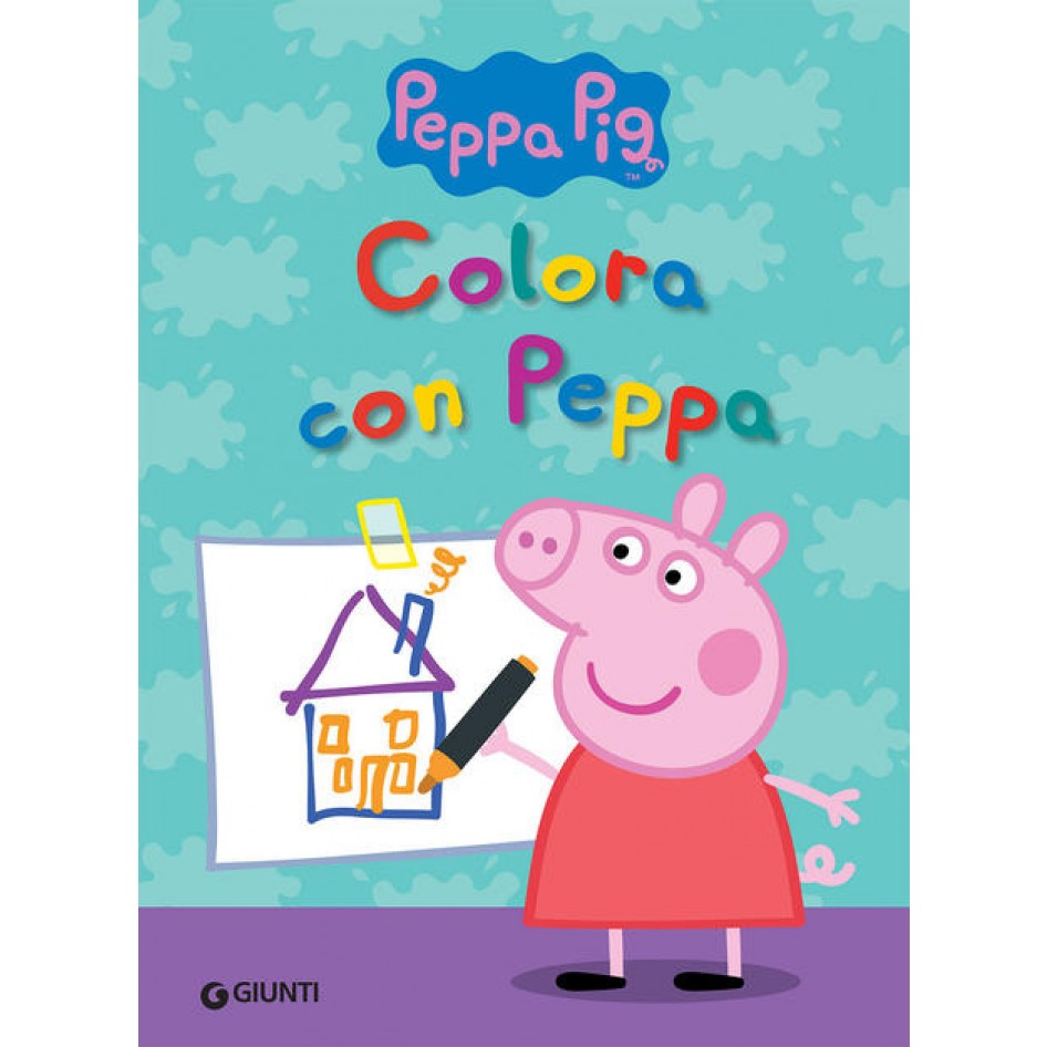 ALBUM COLORA CON PEPPA PIG