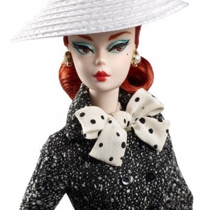 BARBIE COLLECTION BLACK AND WHITE TWEED