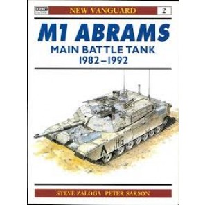 LIBRO M1 ABRAMS MAIN BATTLE TANK 1982-92
