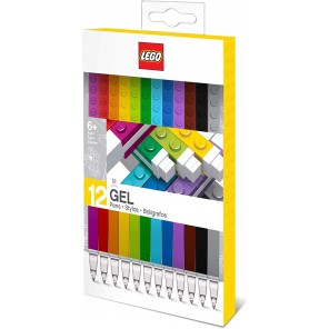 12 PENNE LEGO GEL COLORATE